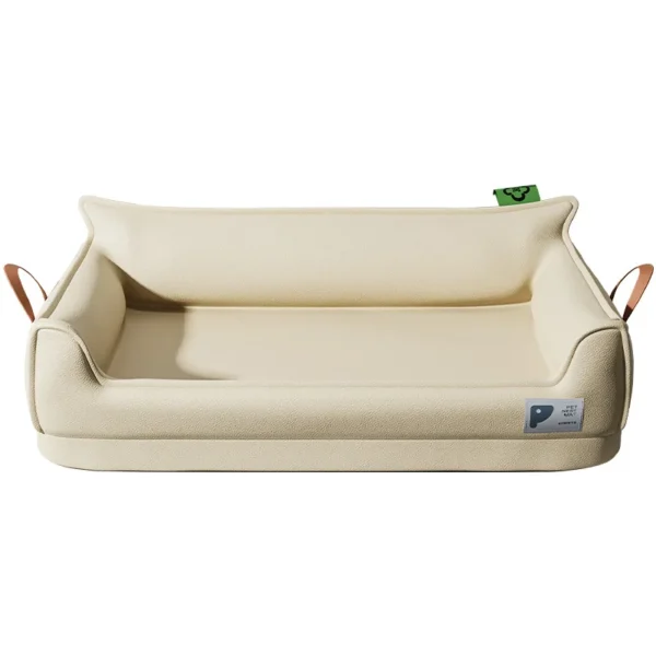 Orthopedic Leather Dog Sofa Bed