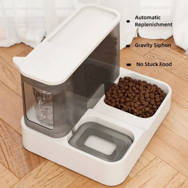 2-in-1 Cat Feeder Set