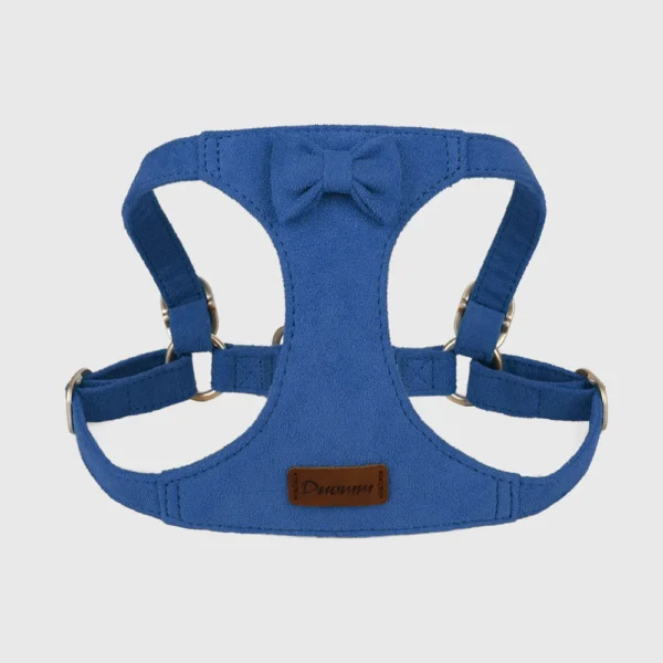 Premium Suede Pet Harness Set