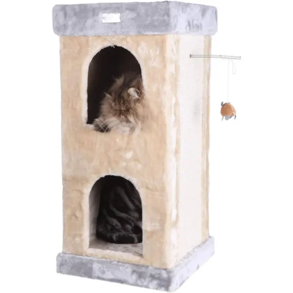 Luxury Beige Cat Tree